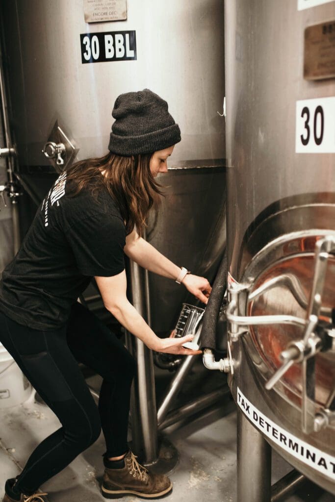 Explore the vibrant interior of 10 Torr, a standout among the best bars in Reno, known for craft spirits, inventive cocktails, and a welcoming taproom experience.